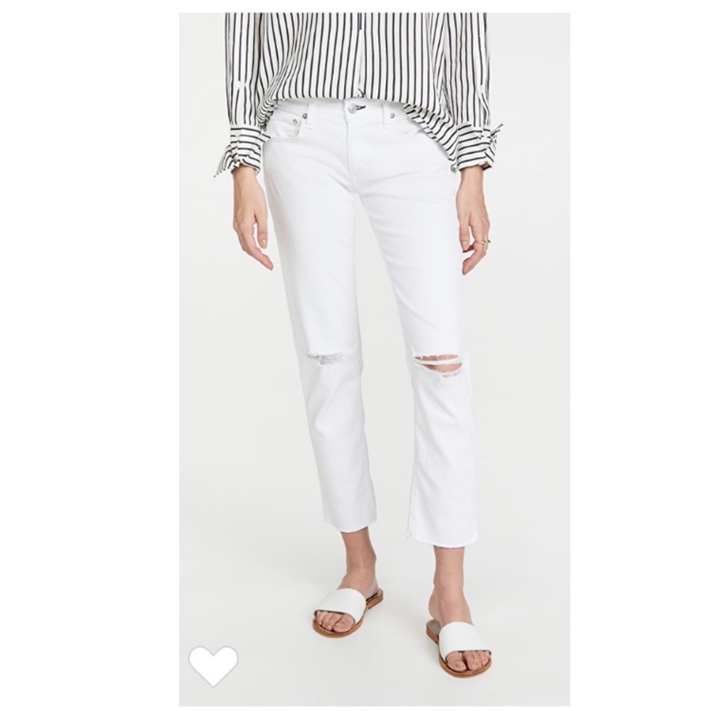 NWT rag & bone Dre low_rise slim pant size 24